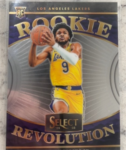 2024-25 Panini Select #3 Bronny James Jr. Rookie Revolution — front