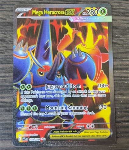 Mega Heracross EX 108/094 — front