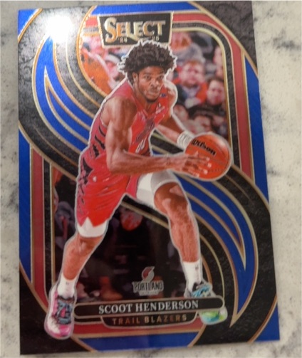 2024-25 Panini Select #119 Scoot Henderson — front