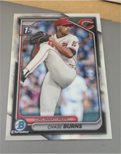 2024 Bowman Draft #BD-55 Chase Burns — front