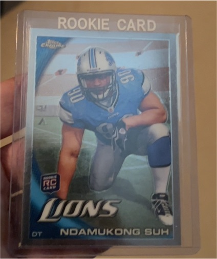 2010 Topps Chrome #C160 Ndamukong Suh — front