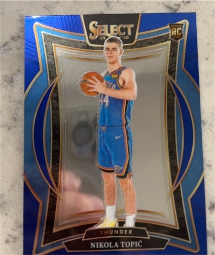 2024-25 Panini Select #89 Nikola Topić — front