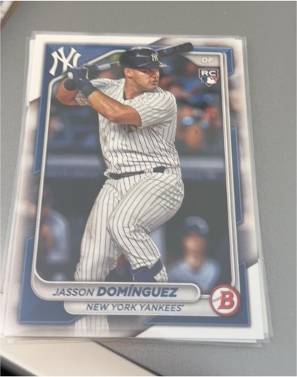 2024 Bowman #17 Jasson Dominguez — front