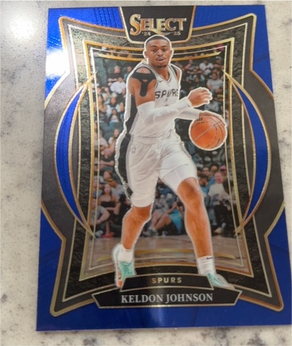 2024-25 Panini Select #58 Keldon Johnson — front