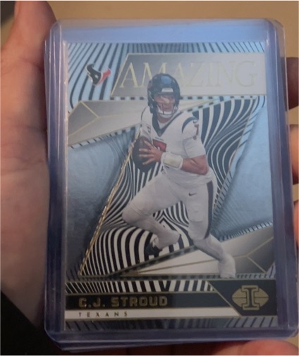 2024 Panini Illusions #25 C.J. Stroud Amazing — front