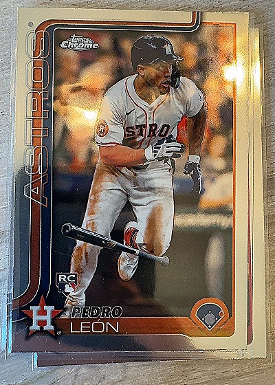 2025 Topps Chrome #30 Pedro Leon — front