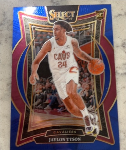 2024-25 Panini Select #77 Jaylon Tyson — front