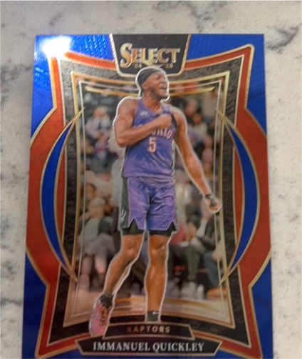 2024-25 Panini Select #41 Immanuel Quickley — front