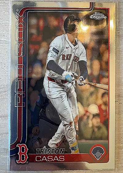 2025 Topps Chrome #192 Triston Casas — front