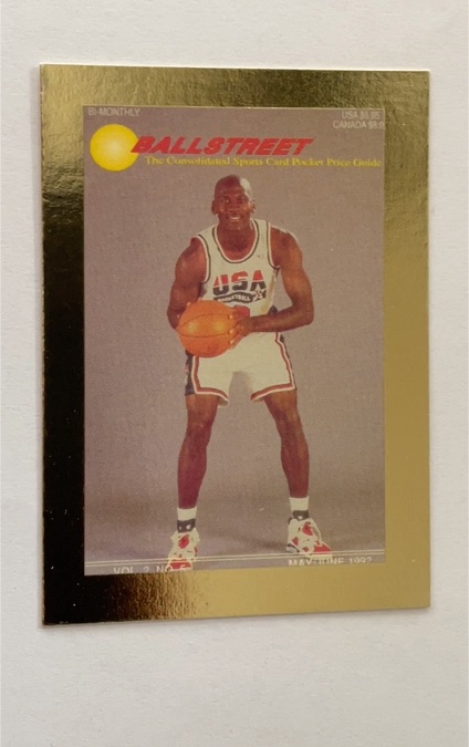 1992 Ballstreet #NNO Michael Jordan — front