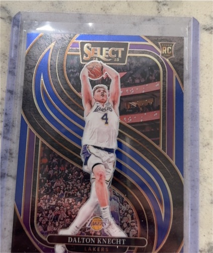 2024-25 Panini Select Premier Level #186 Dalton Knecht — front