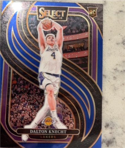 2024-25 Panini Select #186 Dalton Knecht — front