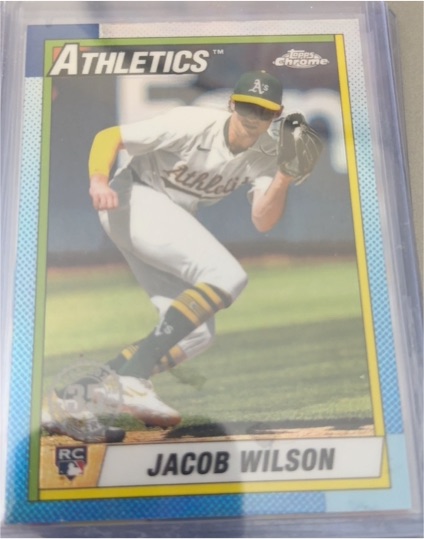 2025 Topps Chrome #90CB-18 Jacob Wilson — front