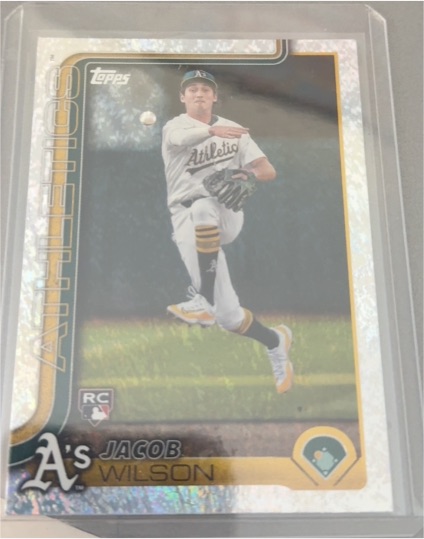 2025 Topps Series 1 #314 Jacob Wilson — front