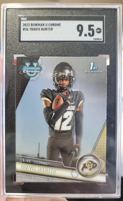 2023 Bowman U Chrome #36 Travis Hunter — front