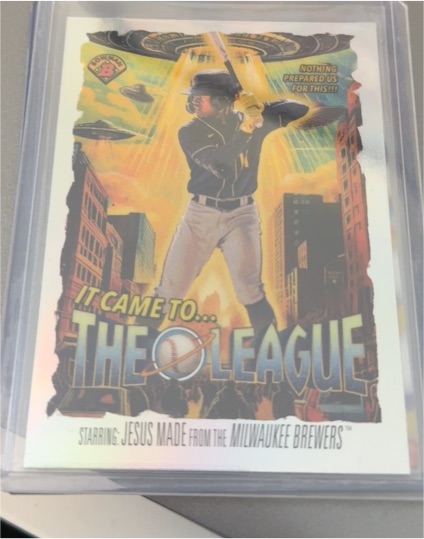 2025 Bowman Chrome #IT-14 Jesus Made It Came To The League Milwaukee Brewers — front