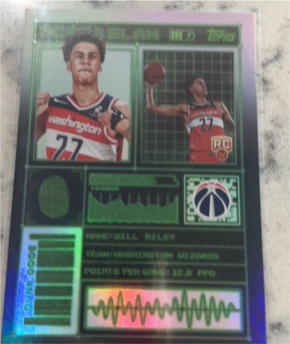 2025-26 Topps Scan and Slam #SS-46 Will Riley — front