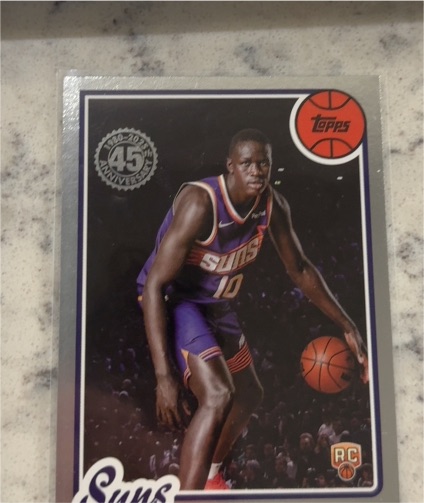 2025-26 Topps #80BK-57 Khaman Maluach 1980-81 Topps Basketball — front