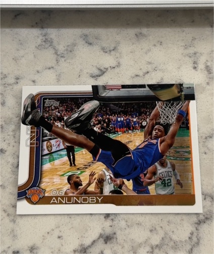 2025-26 Topps Basketball #15 OG Anunoby — front