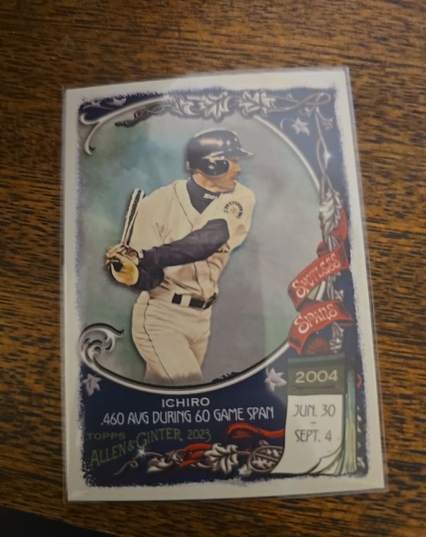 2023 Topps Allen & Ginter #SS-18 Ichiro Suzuki — front