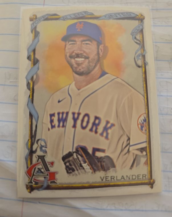 2023 Topps Allen & Ginter #358 Justin Verlander — front