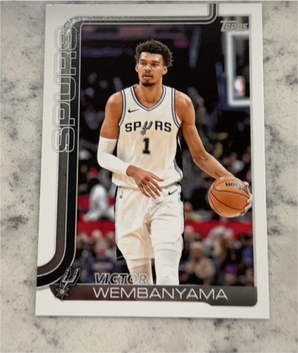 2025-26 Topps #195 Victor Wembanyama — front