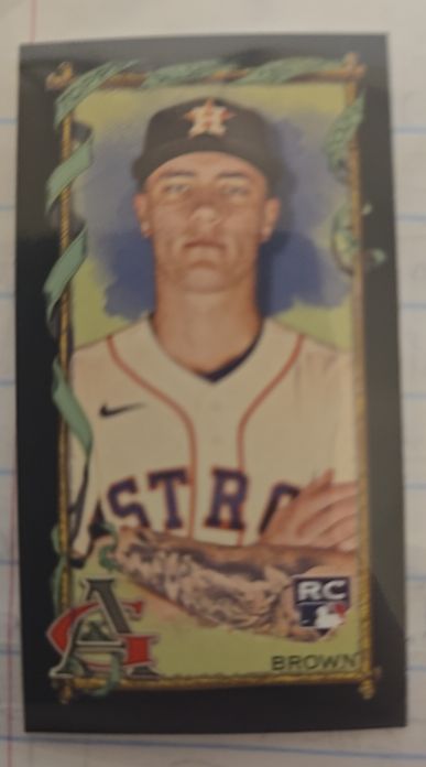 2023 Topps Allen & Ginter Mini #291 Hunter Brown — front