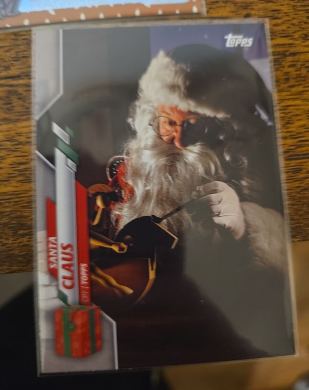 2025 Topps Holiday #TSA-20 Santa Claus — front