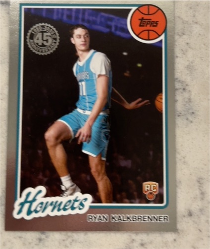 2025-26 Topps Basketball #80BK-77 Ryan Kalkbrenner — front