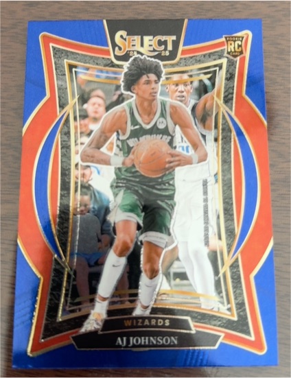 2024-25 Panini Select #67 AJ Johnson — front