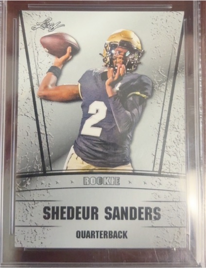 2024 Leaf #RS-07 Shedeur Sanders — front