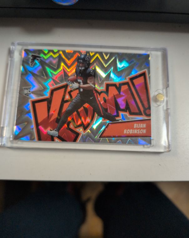 2023 Panini Absolute Kaboom! Horizontal #14 Bijan Robinson — front