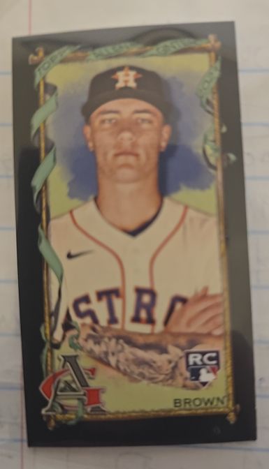 2023 Topps Allen & Ginter Mini #291 Hunter Brown — front