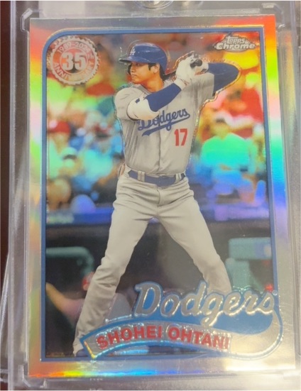 2024 Topps Chrome 1989 #89CB-5 Shohei Ohtani — front