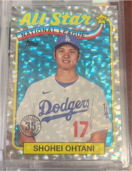 2024 Topps Series 2 1989 All-Star Foilboard #89ASB-1 Shohei Ohtani — front