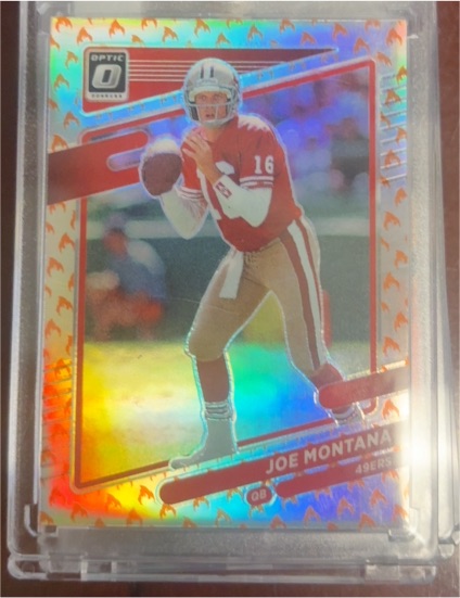 2021 Donruss Optic #194 Joe Montana — front