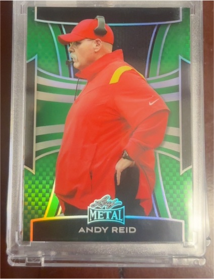 2025 Leaf Metal #149 Andy Reid — front