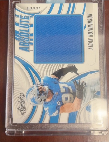 2025 Panini Absolute #AJ-AH Aidan Hutchinson — front