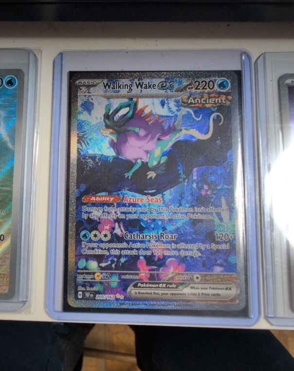 2024 Pokémon TCG #205 Walking Wake EX — front