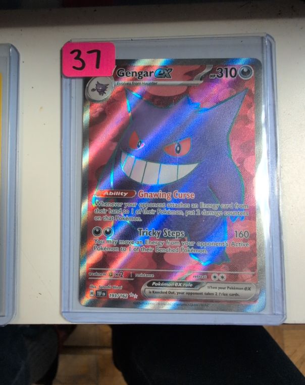 2024 Pokemon Temporal Forces #193 Gengar EX — front