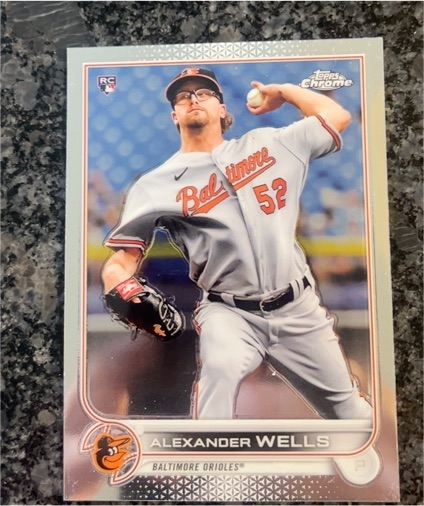 2022 Topps Chrome #49 Alexander Wells — front