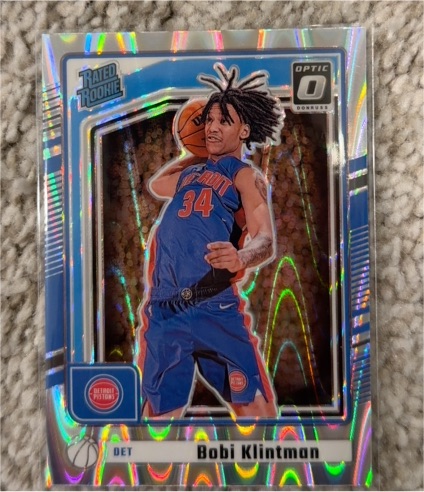 2024 Donruss Optic #DET Bobi Klintman — front