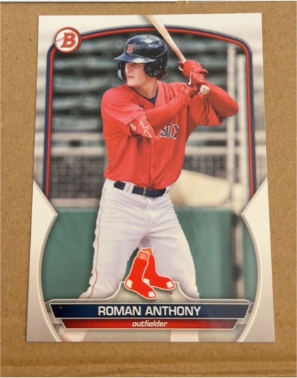 2023 Bowman Draft #BD-112 Roman Anthony — front
