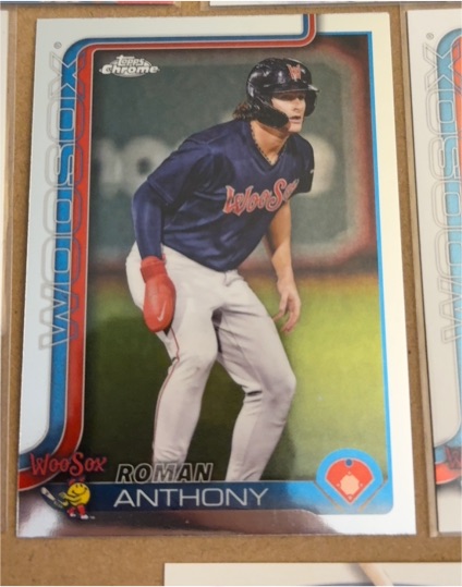 2025 Topps Pro Debut Chrome #PDC-12 Roman Anthony — front