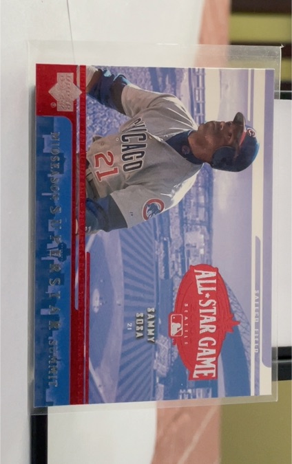 2001 Upper Deck Midseason Superstar Summit #MS2 Sammy Sosa — front