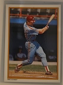 1987 Topps #28 Mike Schmidt — front