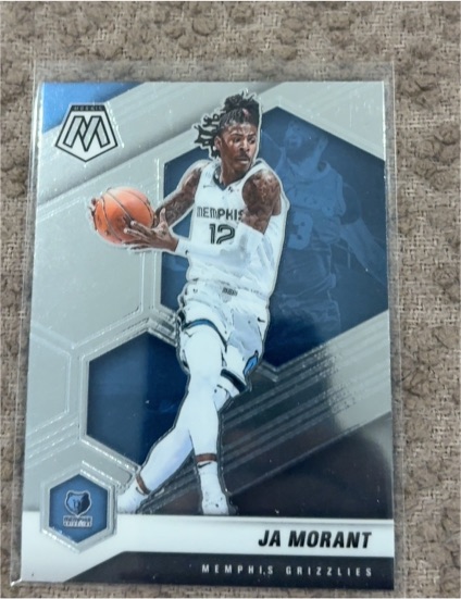 2020-21 Panini Mosaic #40 Ja Morant — front