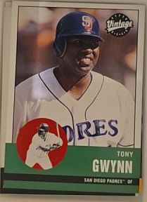 2001 Upper Deck Vintage #287 Tony Gwynn — front