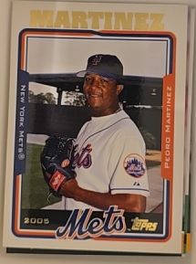 2005 Topps #575 Pedro Martinez — front