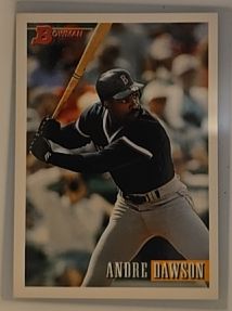 1993 Bowman #495 Andre Dawson — front